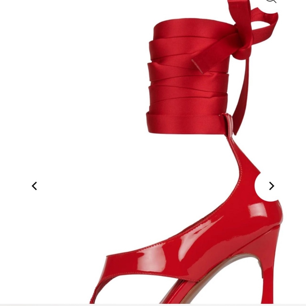 Jeffery Campbell tie up sandals